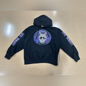 Bad Bunny YHLQMDLG Album Promo Black Hoodie Size Small Spanish Artist Music‎